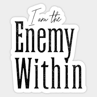 Democrat Kamala Harris Enemy Within Anti-Trump Left Wing Sticker